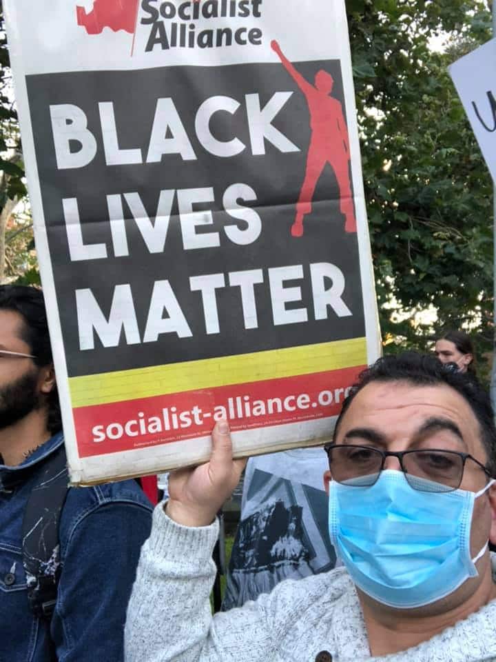 مشاركة خالد غنام في الفعاليات الداعة إنسانياً