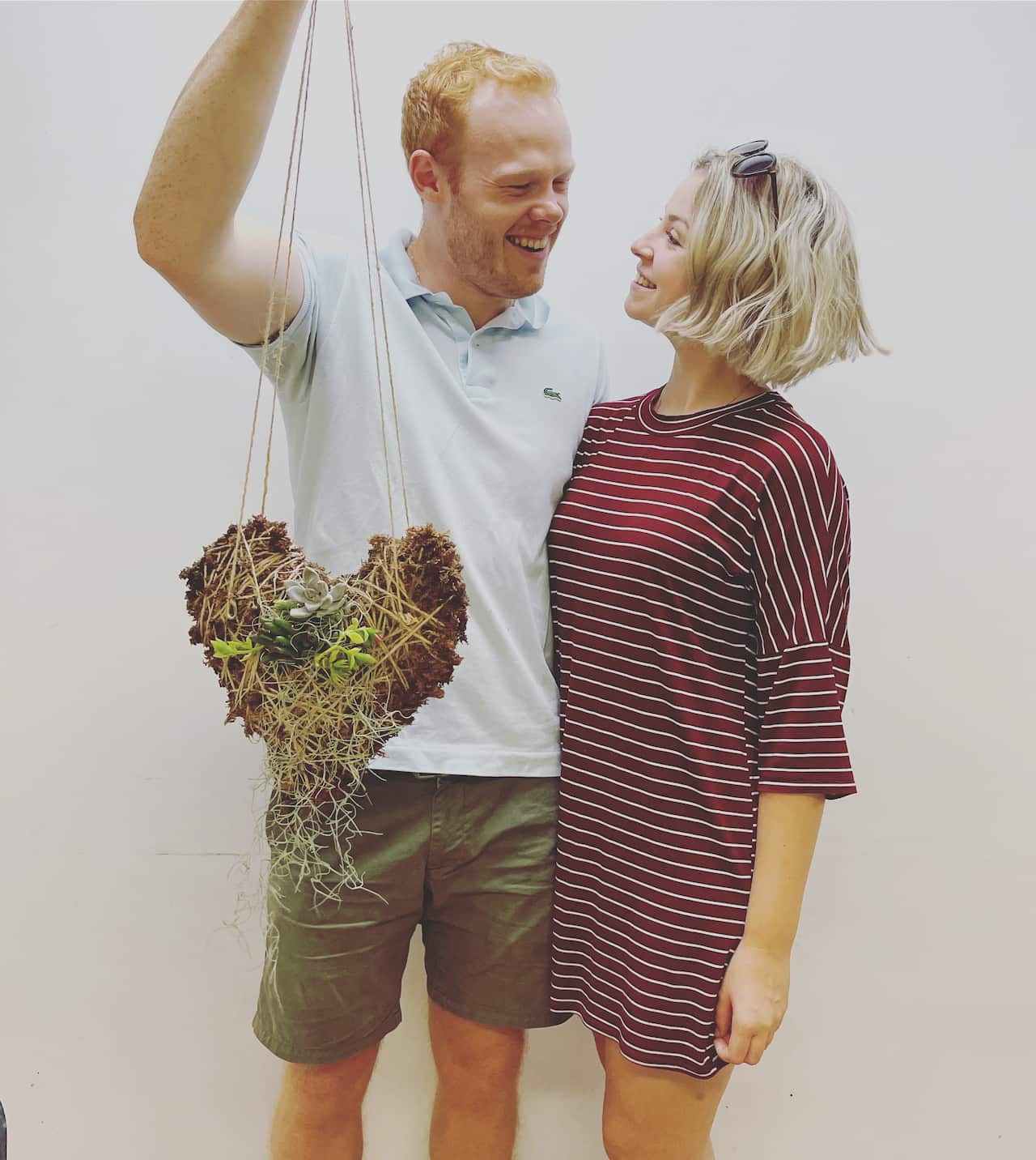 Kokedama Valentine's Day