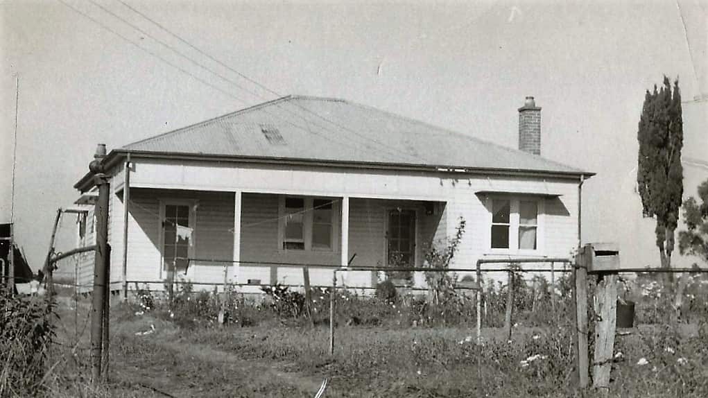 La casa a Giraween nel 1959