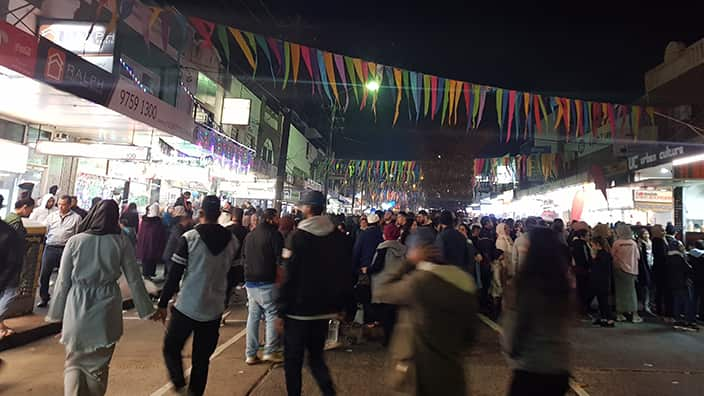 Lakemba, Haldon street (Ramadan)