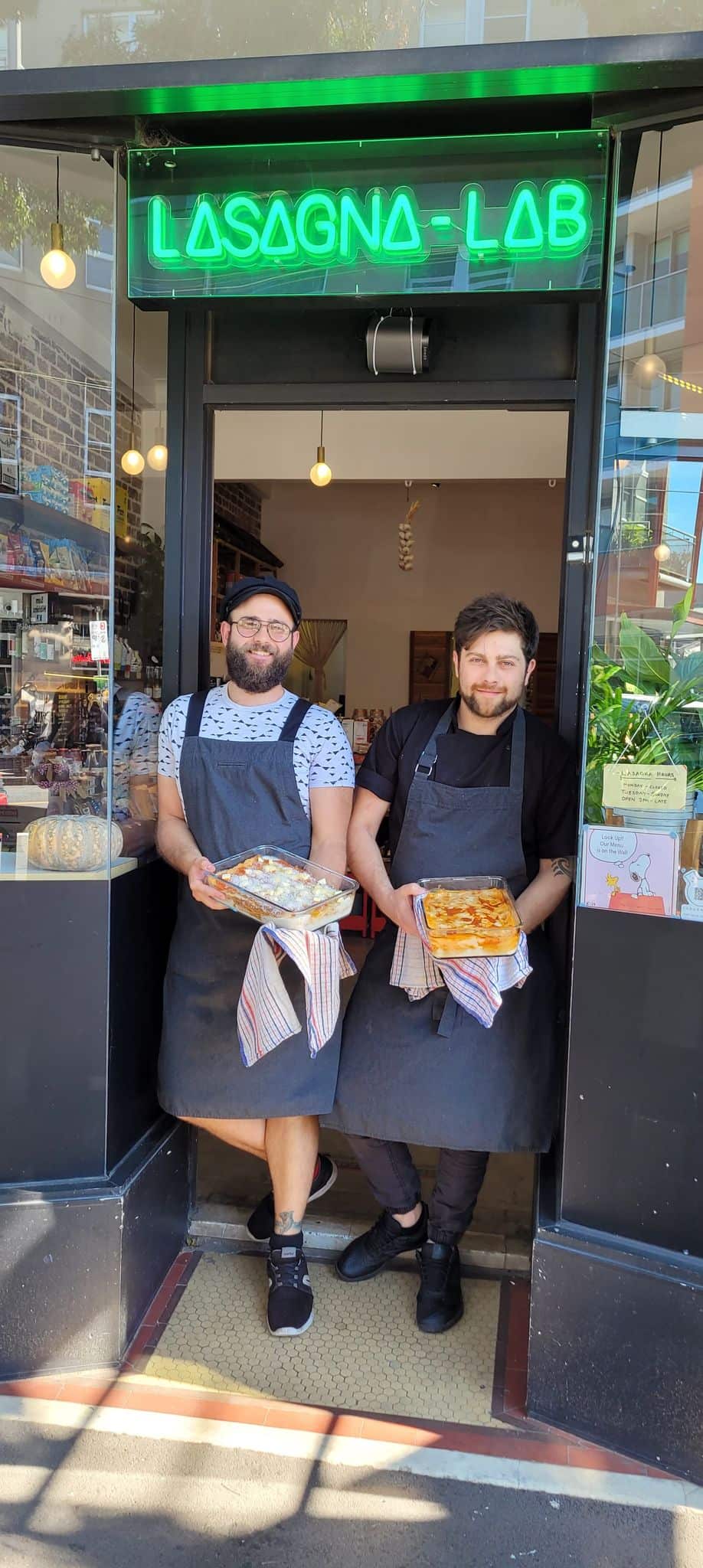Mattia Aloisio e Alessio Davidde di Lasagna Lab