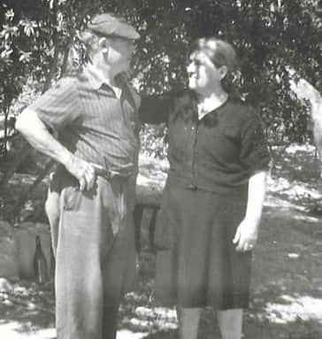 Leonardo Gulli's parents in an old photo