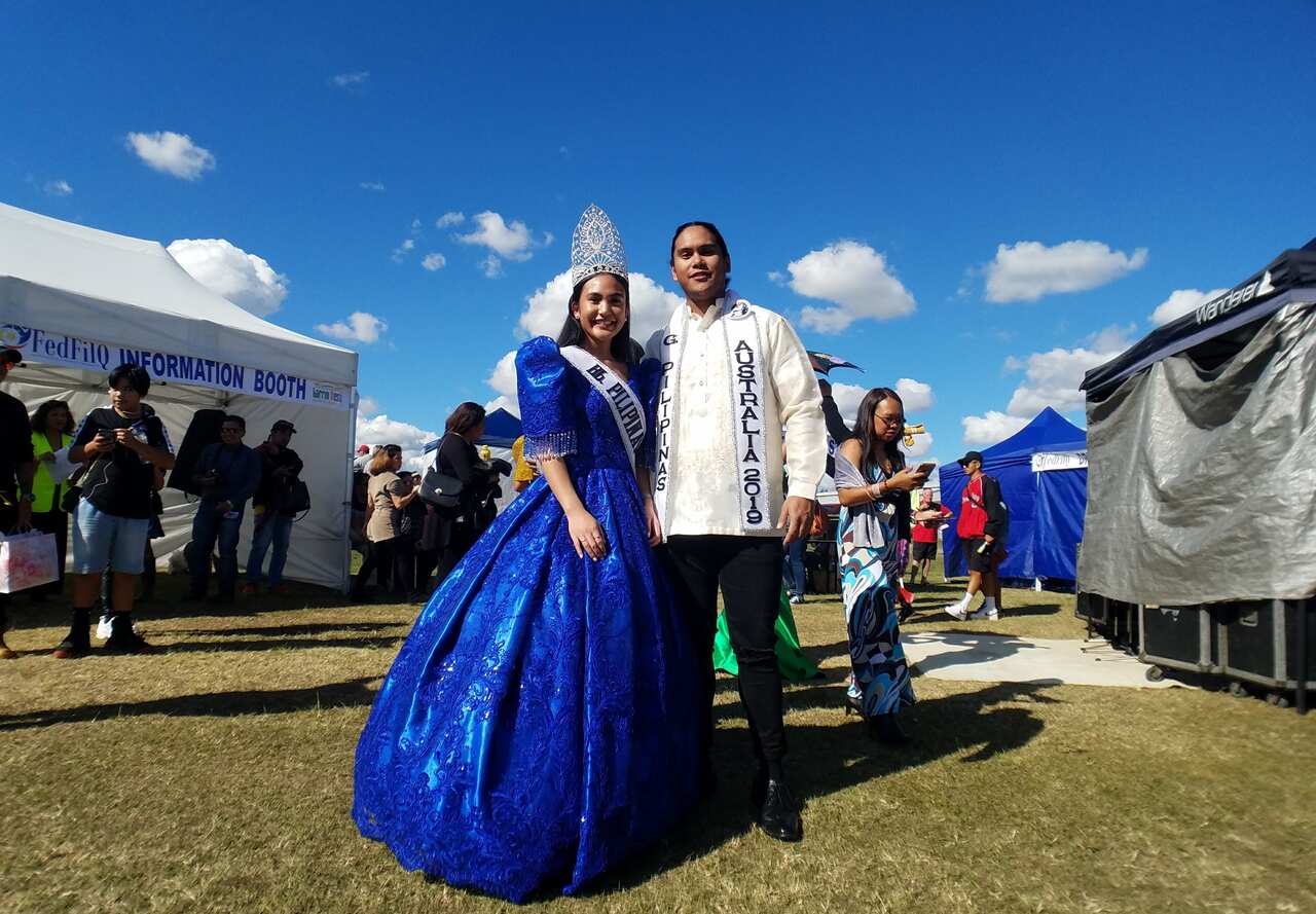 Leonie Christensen, left, and Rheegan Isla Arnido