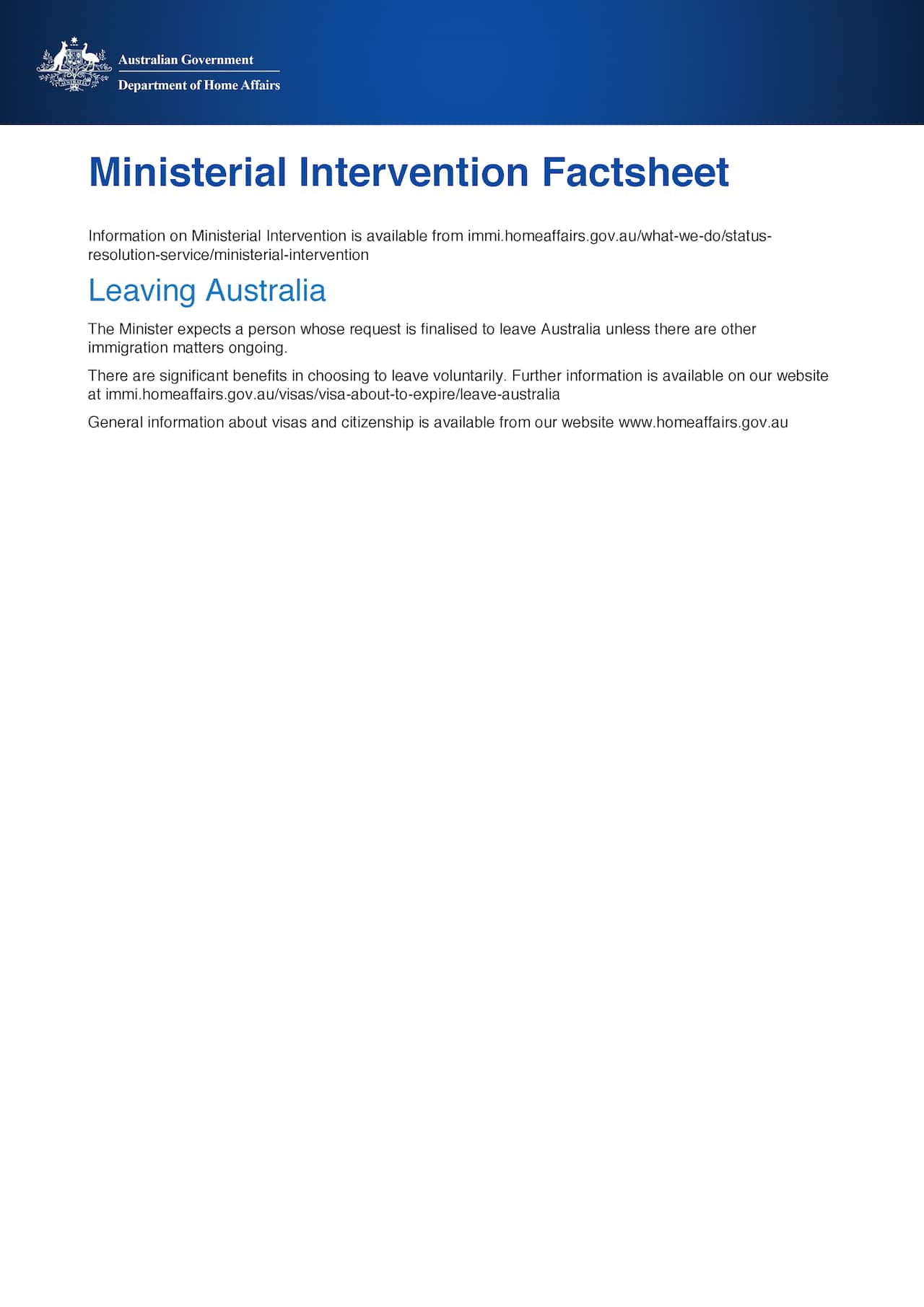 Letter from Home Affairs Page 3