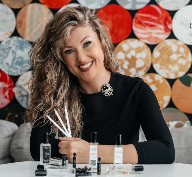 Elina Kostina, owner and perfumer at Intelligent Perfumery