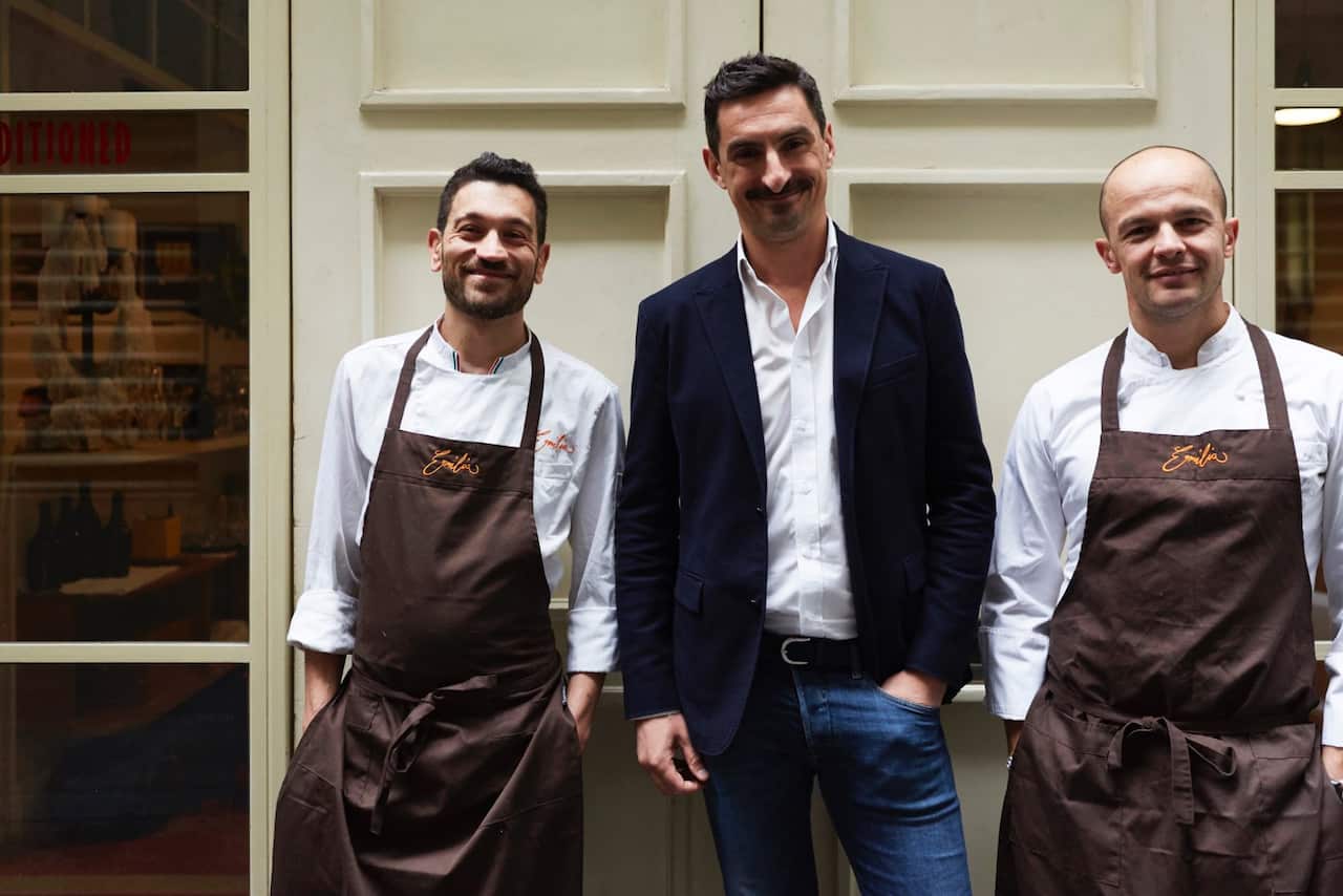Luca Flammia, Matteo Neviani e Francesco Rota 
