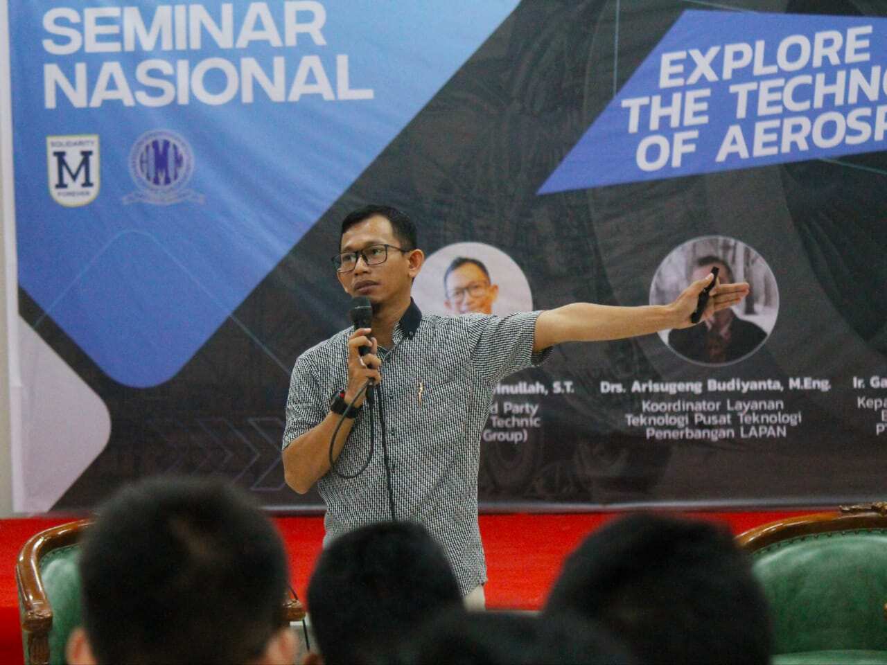 Ahmad Arafat Aminullah an Aeronautical engineer and founder of Indonesia’s Young Aerospace Forum.