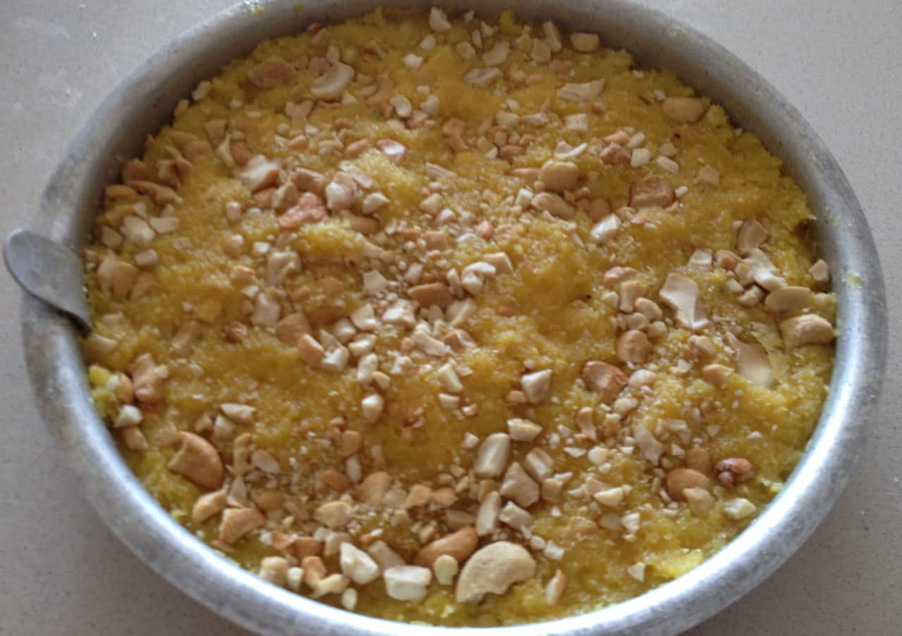 Mixture in Non Stick Pan