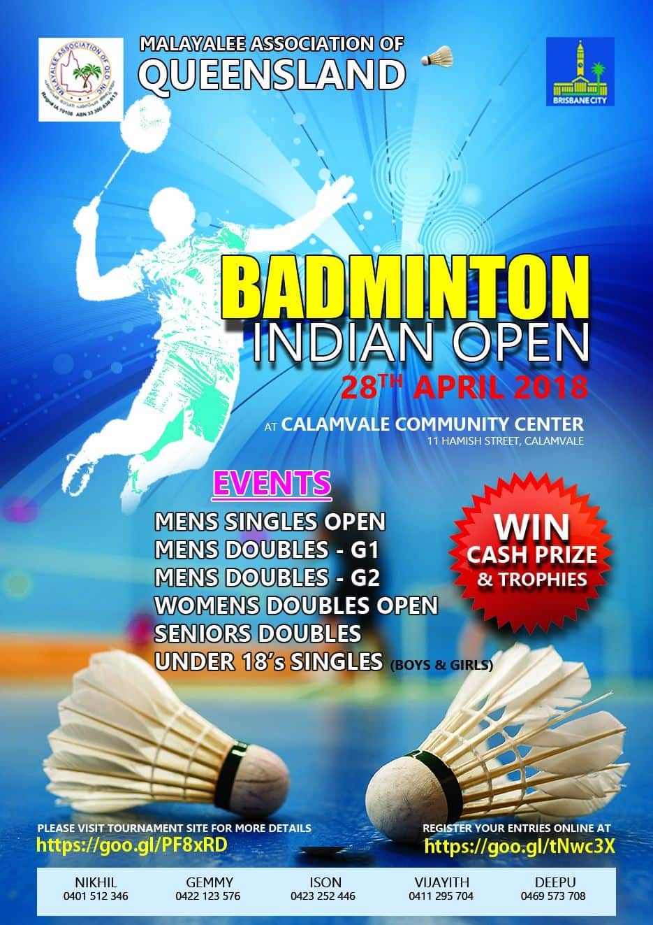 MAQ Badminton Indian Open