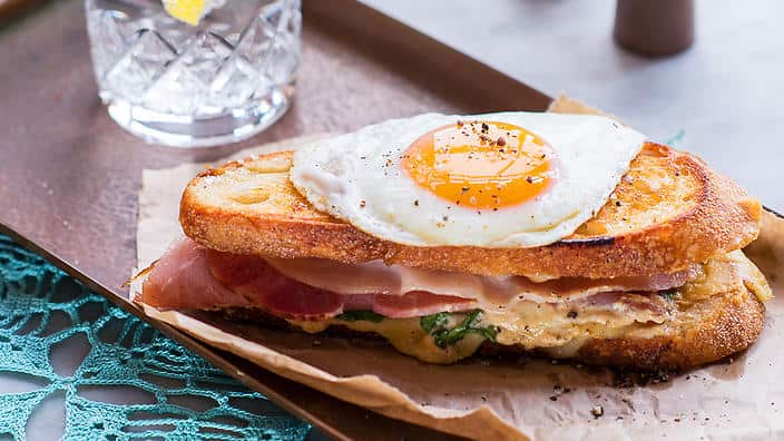 Matthew’s croque madame