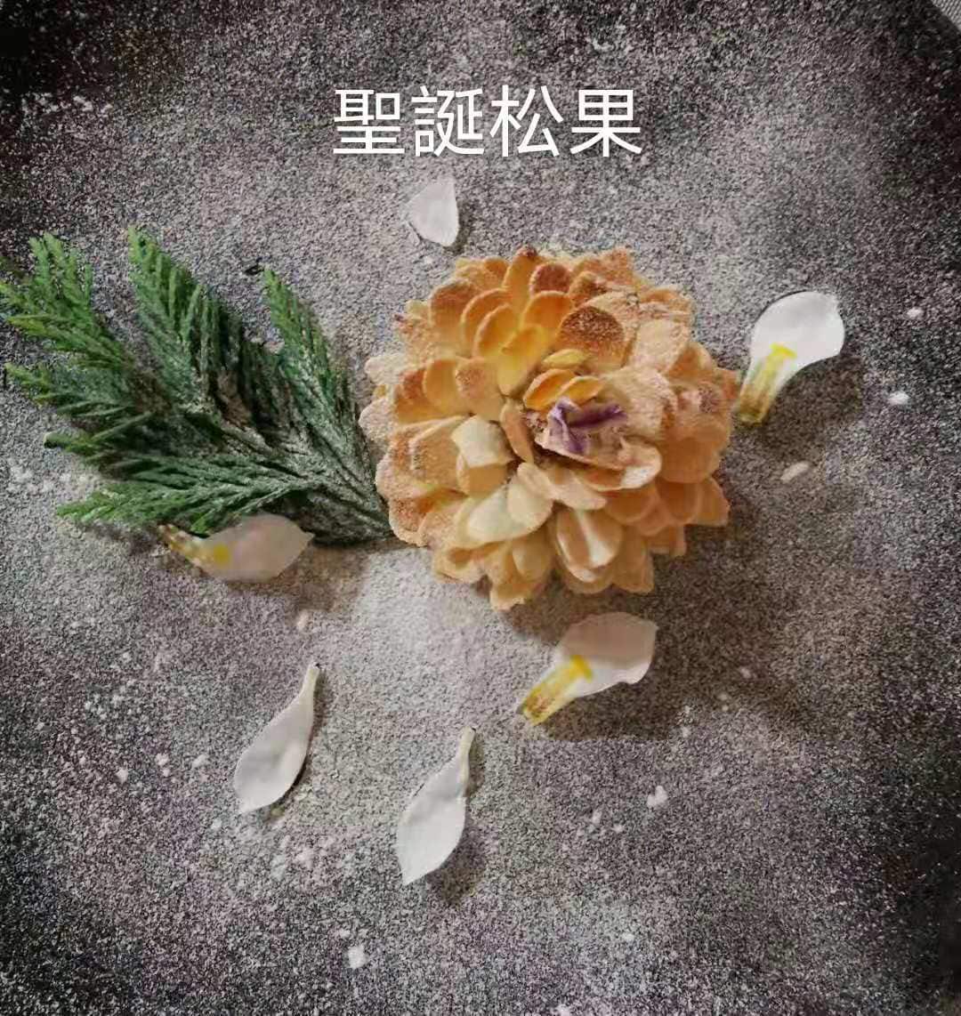 Max周的素食作品：圣诞松果