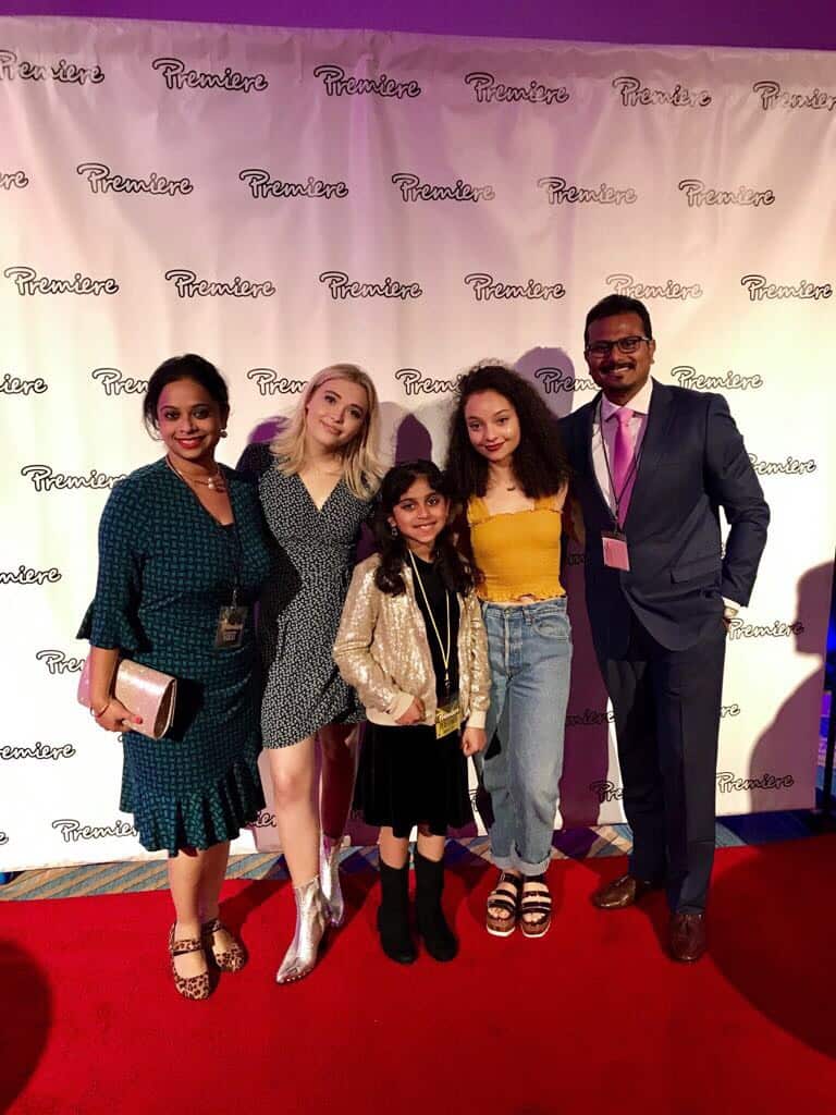 Mayuri with Premier - an American organisation