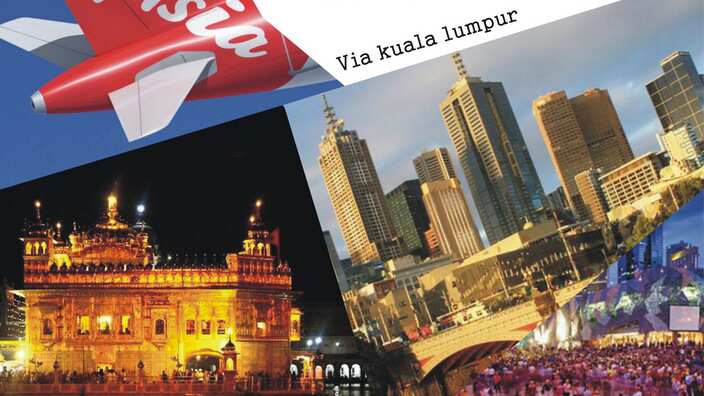 Australia to Amritsar flights