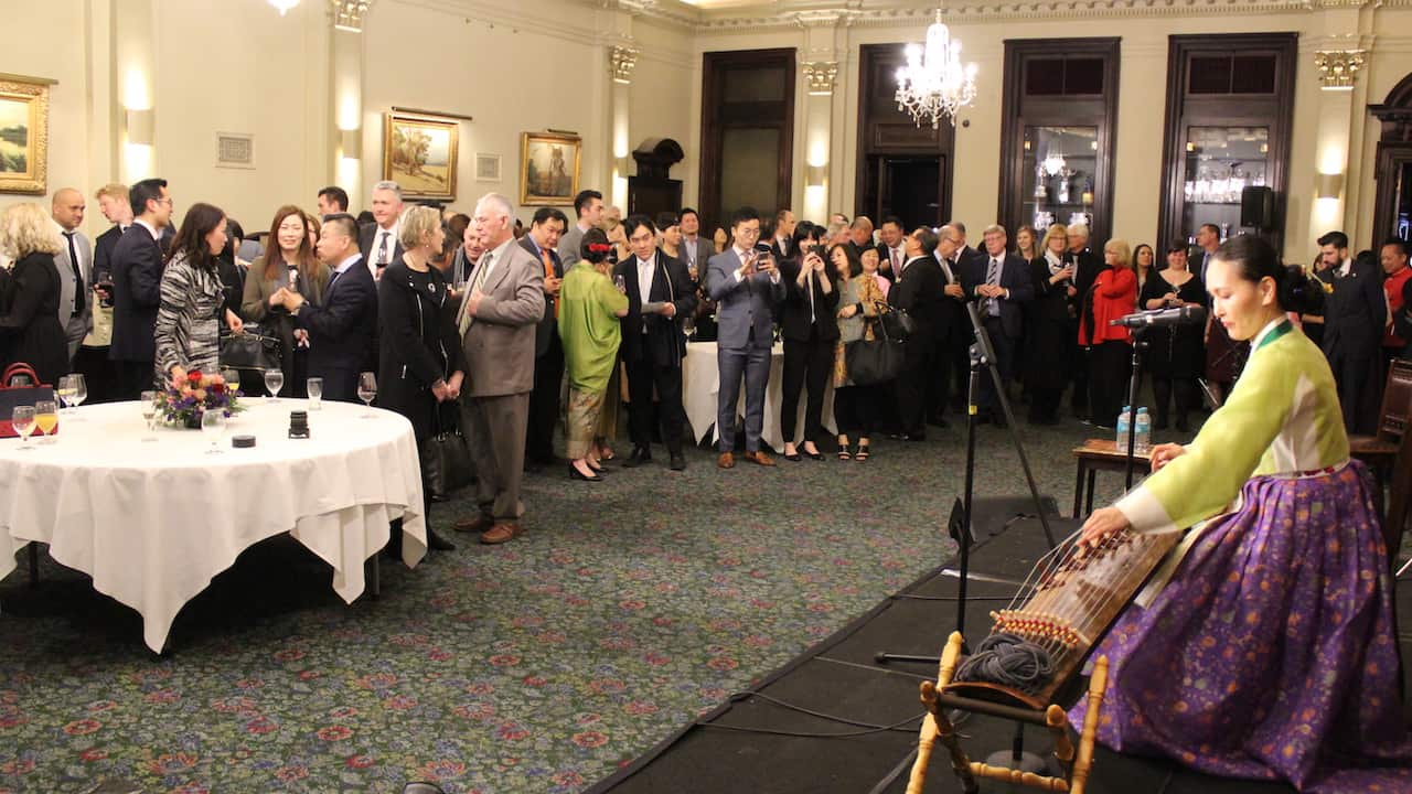 The celebration for the Foundation Day of Korea in Melbourne