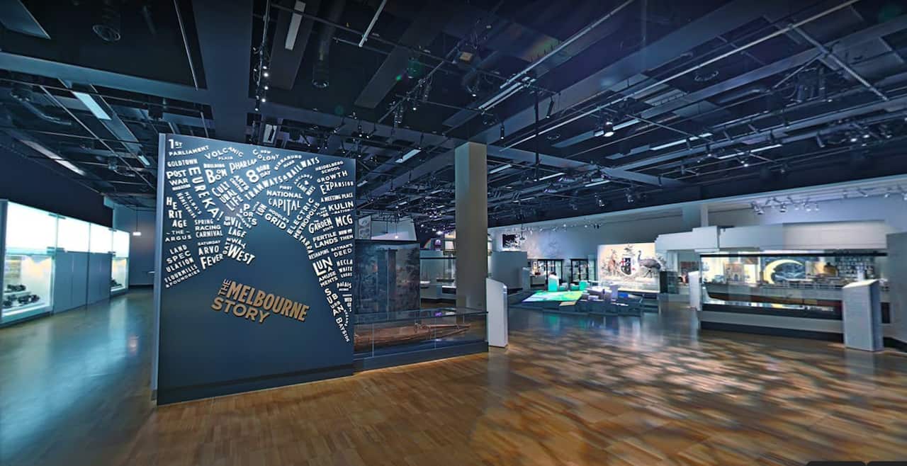 Un fermo immagine del Melbourne Museum