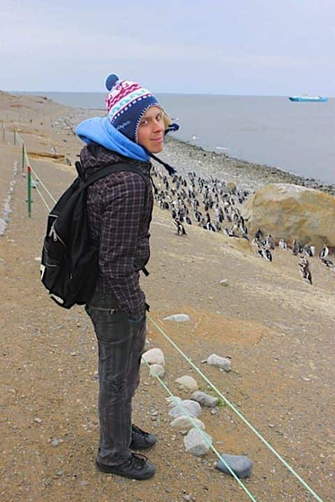 Russian traveler Mike Zarubin