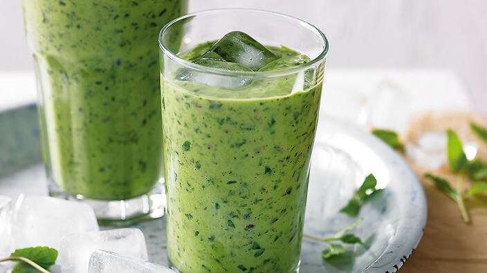 Mint choc chip smoothie