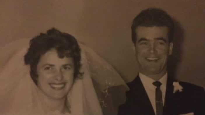 Milvio e Laura sposi nel 1963