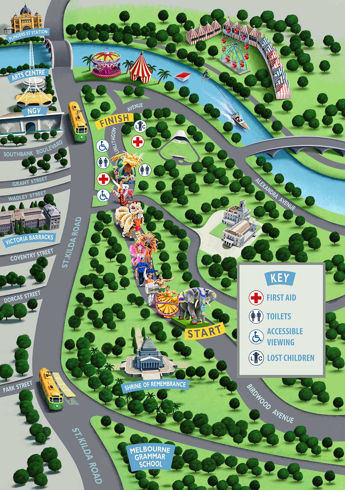 Moomba parade