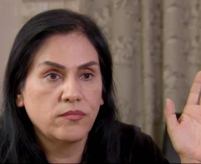 Nadia Khawaja, survivor of Taliban attack in Kabul, January 2018.