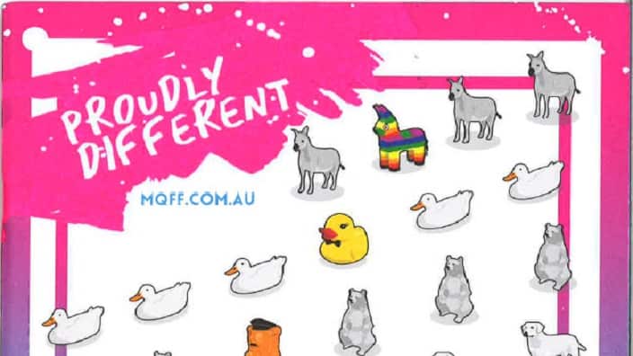 At 2018 MQFF: 38 features, 14 documentaries, 72 shorts, 2 World Premieres, 12 Australian Premieres, 21 Melbourne Premieres and 2 newly restored Classic features