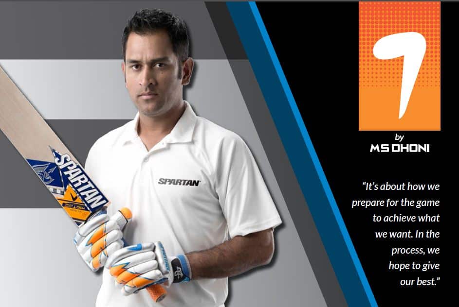 MS Dhoni Spartan
