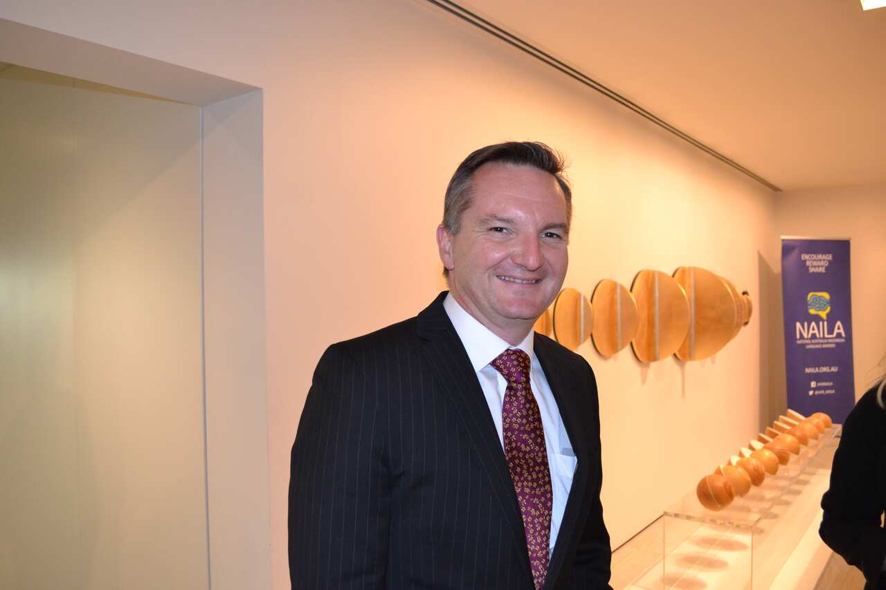 Politician, the Honourable Chris Bowen enjoying 