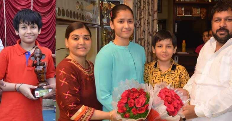 Agastya and Naina Jaiswal