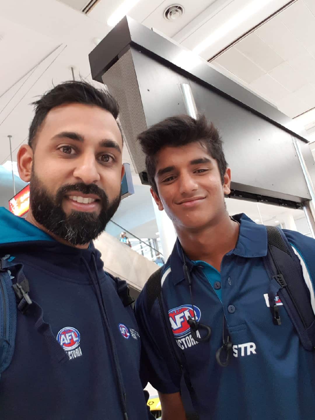 Sana Singh with Navdeep 