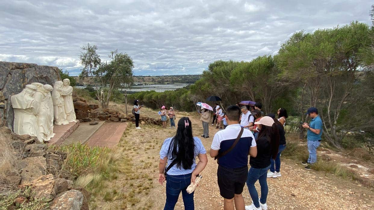 Stations of the Cross in Ta Pinu Shrine in Victoria. Source: Nelsie Marabe