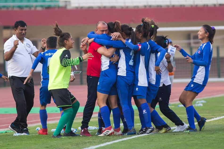 Nepali women's football team.