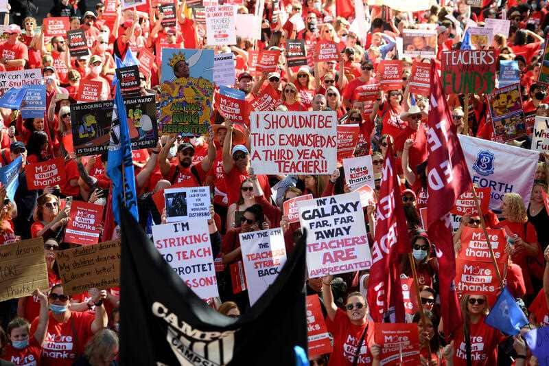 NSW teachers strike