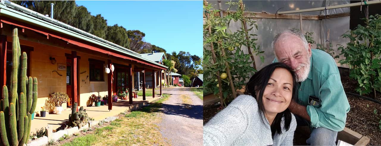 Nur Harefa and Ronald "Smiley" Jacobs 