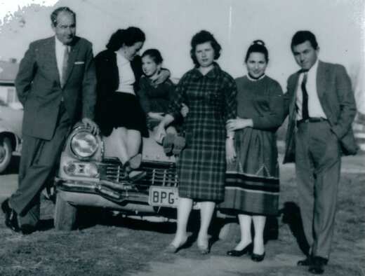 Old Photo of Greeks in Cooma