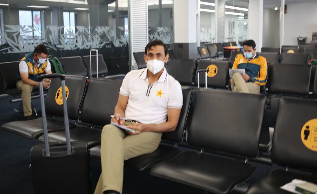 Pakistan Cricket Team in New Zealand.