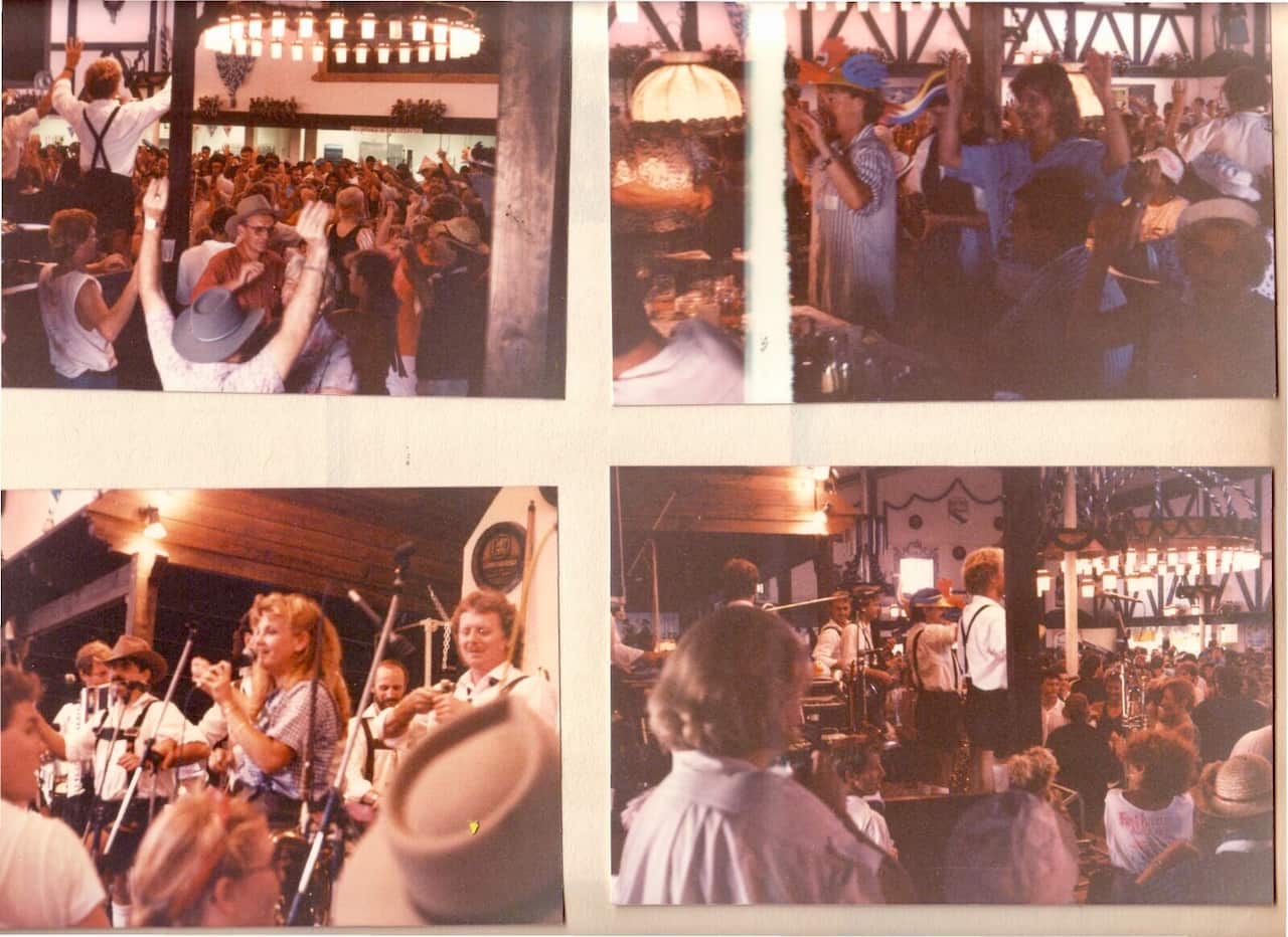 Party im Münchner Brauhaus 1988