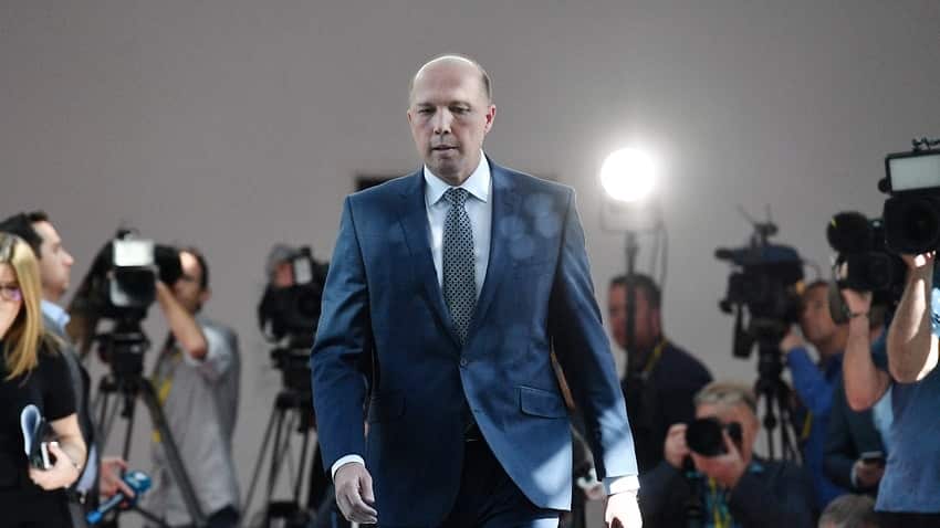 Home Affairs Minister Peter Dutton