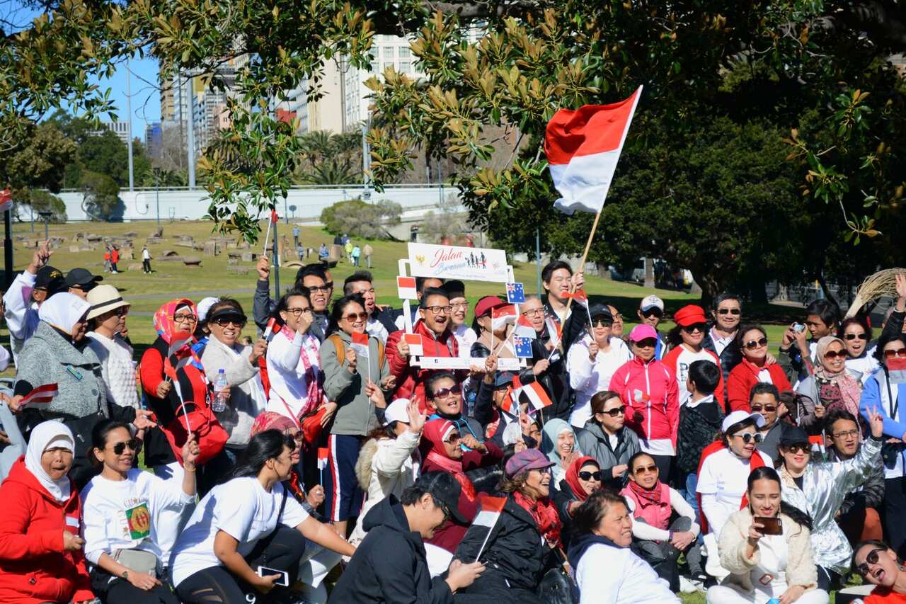 Indonesian dances at the Royal Botanical Garden (12/8/2018)