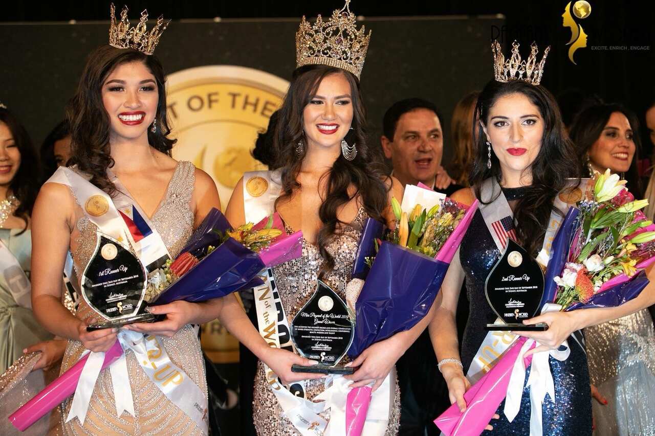 Winners of the 2018 Pageant of the World.
