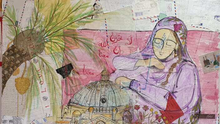 Saba Hakim and Zahra Ali arts 