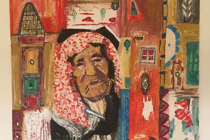 Zinara Ahmad's painting