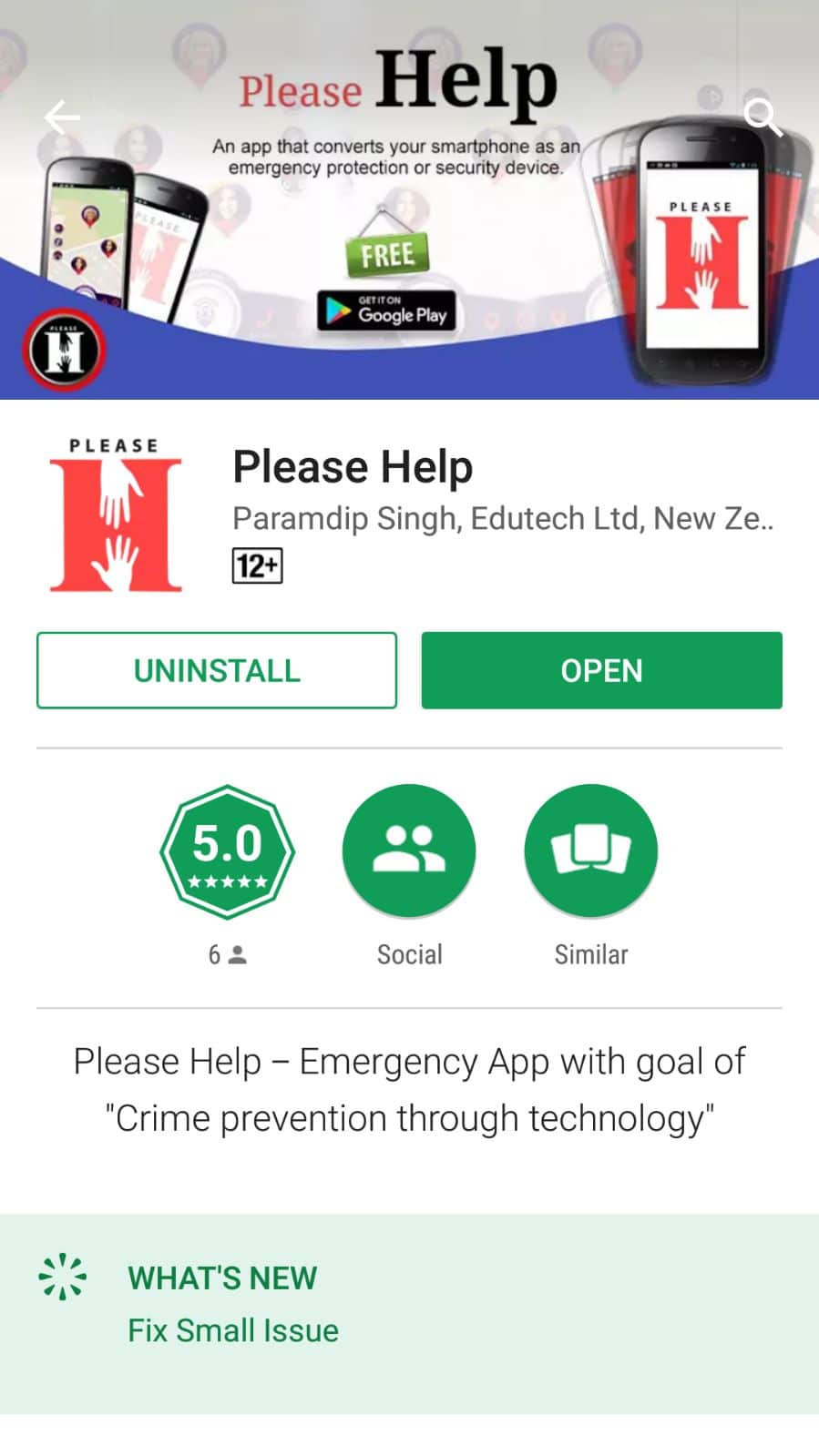 Please Help app