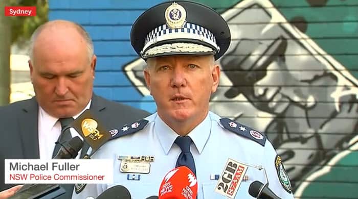 NSW Police Commissioner Mick Fuller