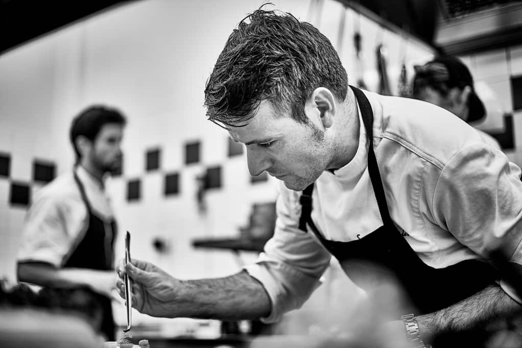 Chef Santiago Fernández.