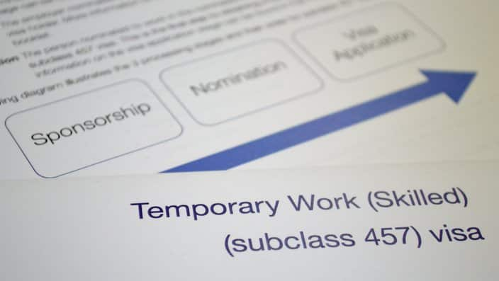 subclass 457 visa