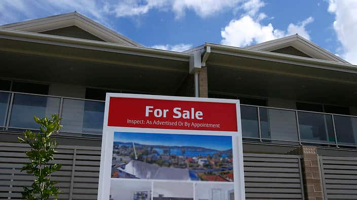 A house is for sale in Sydney.