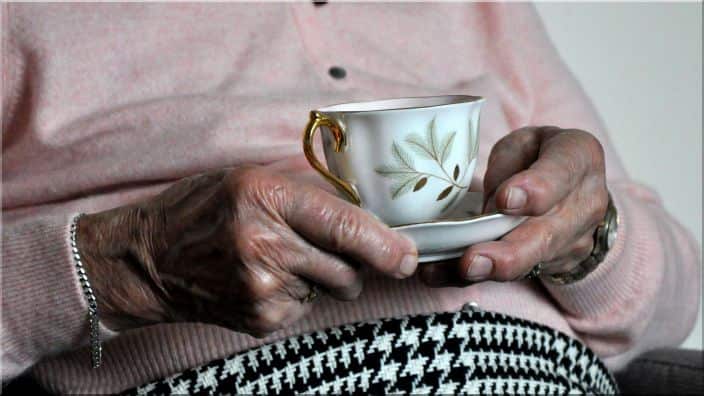 Elder in nursing home