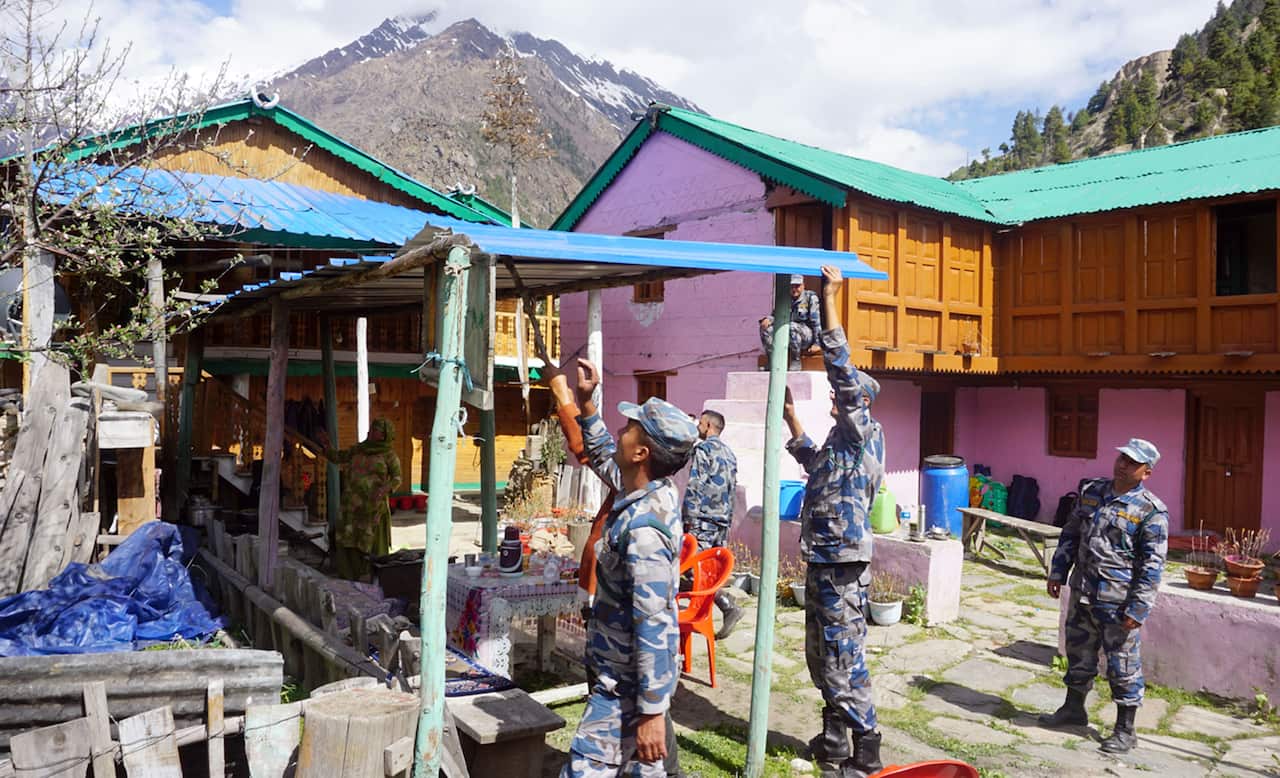 Nepal Armed Police force setup border post at Chhangru, Darchula over Lipulek border dispute with India