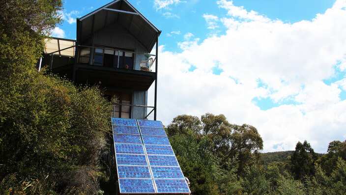 Ein Passivhaus in Australien.
