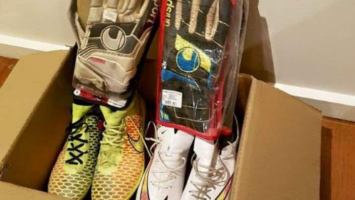 Boots for Balkans donation